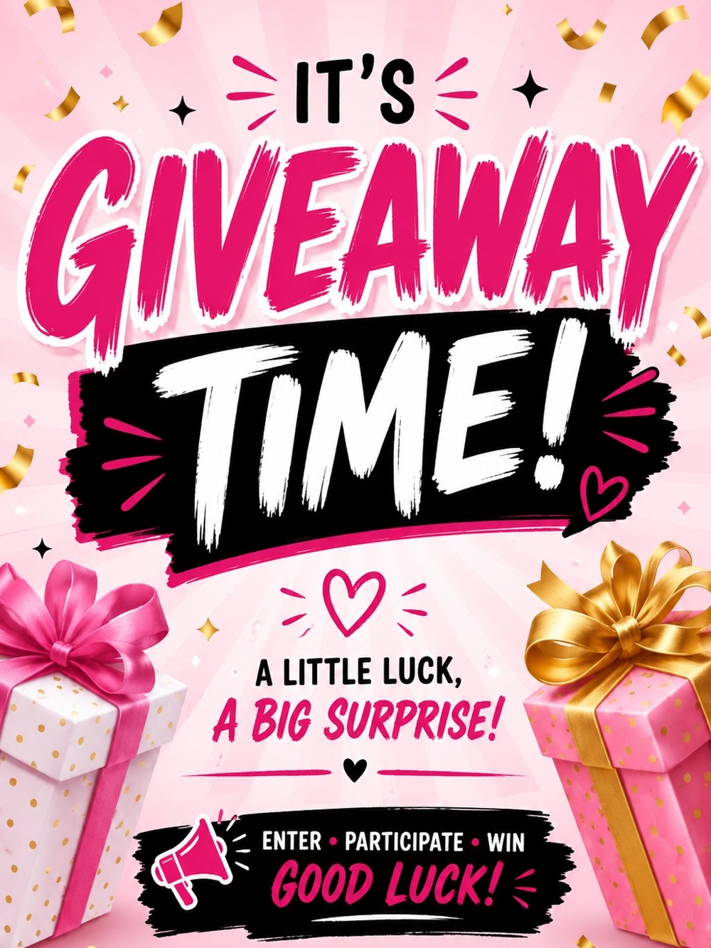 Giveaway‎ for Live Sales